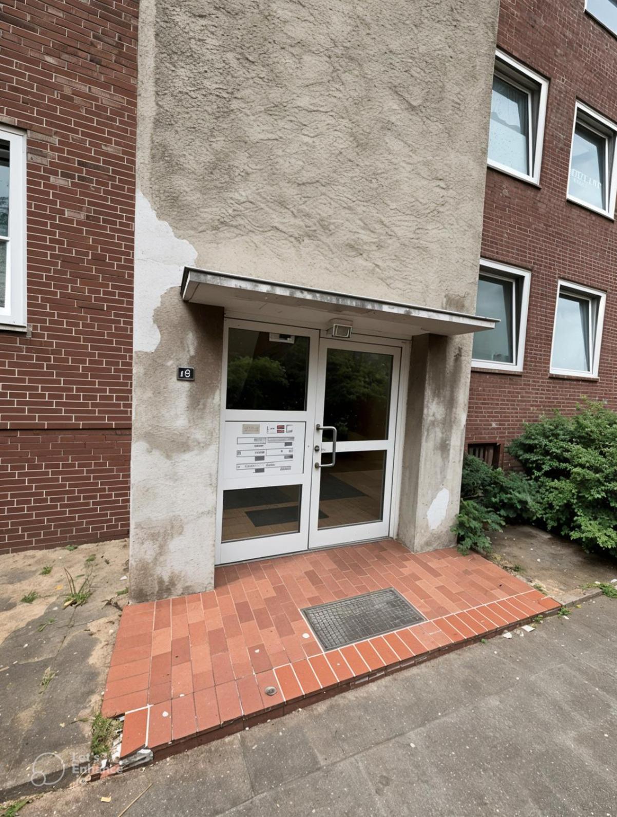 3-Zimmer Monteurwohnung Mit Balkon Neumünster Exterior foto